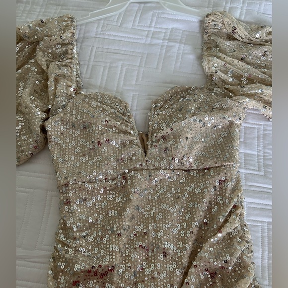 NWT Luxxel Draw Attention Bodycon Dress - Picture 5 of 7